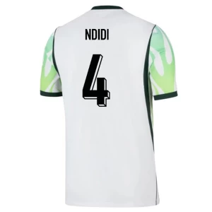Ndidi #4 Fotbalové Dresy Nigérie 2026 Venkovní Dres Mužské