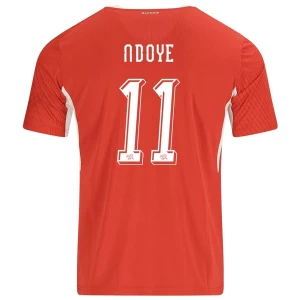 Ndoye #11 Fotbalové Dresy Švýcarsko Mistrovství Světa 2026 Domácí Dres Mužské