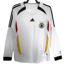 Německo Retro Dres 2006 Domácí Mužské Dlouhý Rukáv