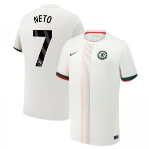 Neto #7 Fotbalové Dresy Chelsea FC 2025-26 Venkovní Dres Mužské