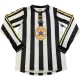 Newcastle United Retro Dres 1997-99 Domácí Mužské Dlouhý Rukáv