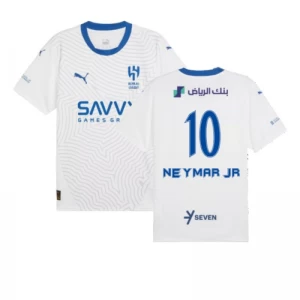 Neymar Jr #10 Fotbalové Dresy Al Hilal SFC 2024-25 Venkovní Dres Mužské