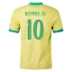 Neymar Jr #10 Fotbalové Dresy Brazílie Copa America 2024 Domácí Dres Mužské