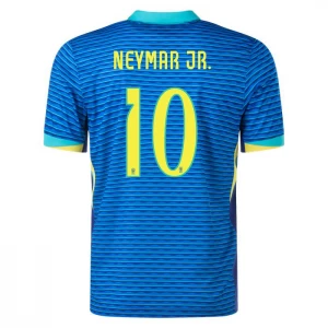 Neymar Jr #10 Fotbalové Dresy Brazílie Copa America 2024 Venkovní Dres Mužské