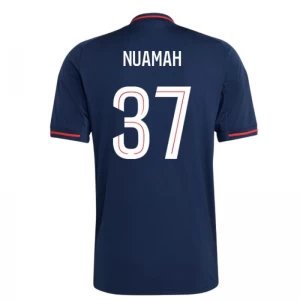 Nuamah #37 Fotbalové Dresy Olympique Lyonnais 2025-26 Venkovní Dres Mužské