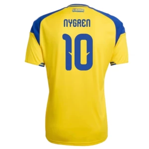 Nygren #10 Fotbalové Dresy Švédsko Mistrovství Světa 2026 Domácí Dres Mužské
