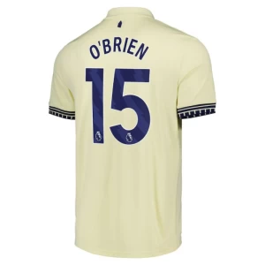 O brien #15 Fotbalové Dresy Everton FC 2025-26 Venkovní Dres Mužské