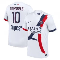 O.Dembele #10 Fotbalové Dresy Paris Saint-Germain PSG 2025-26 Venkovní Dres Mužské