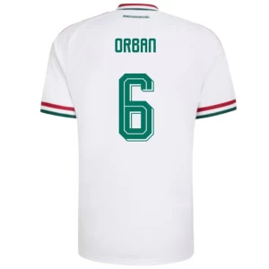 Orban #6 Fotbalové Dresy Maďarsko 2026 Venkovní Dres Mužské
