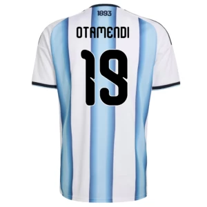 Otamendi #19 Fotbalové Dresy Argentina Mistrovství Světa 2026 Domácí Dres Mužské