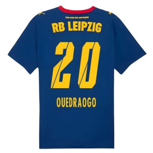 Ouedraogo #20 Fotbalové Dresy RB Leipzig 2025-26 Venkovní Dres Mužské