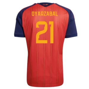 Oyarzabal #21 Fotbalové Dresy Španělsko Mistrovství Světa 2026 Domácí Dres Mužské