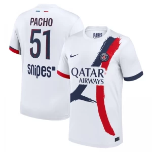 Pacho #51 Fotbalové Dresy Paris Saint-Germain PSG 2025-26 Venkovní Dres Mužské
