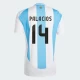 Palacios #14 Fotbalové Dresy Argentina Copa America 2024 Domácí Dres Mužské