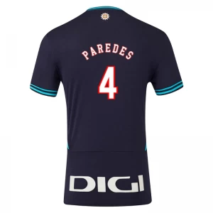 Paredes #4 Fotbalové Dresy Athletic Club Bilbao 2025-26 Venkovní Dres Mužské