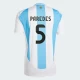 Paredes #5 Fotbalové Dresy Argentina Copa America 2024 Domácí Dres Mužské