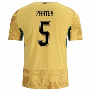 Partey #5 Fotbalové Dresy Ghana Mistrovství Světa 2026 Venkovní Dres Mužské