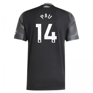 Pau #14 Fotbalové Dresy Aston Villa 2025-26 Venkovní Dres Mužské