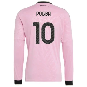 Paul Pogba #10 Fotbalové Dresy Juventus FC 2026-27 Venkovní Dres Mužské Dlouhý Rukáv