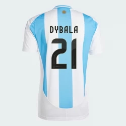 Paulo Dybala #21 Fotbalové Dresy Argentina Copa America 2024 Domácí Dres Mužské