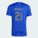 Paulo Dybala #21 Fotbalové Dresy Argentina Copa America 2024 Venkovní Dres Mužské