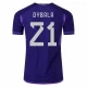 Paulo Dybala #21 Fotbalové Dresy Argentina Mistrovství Světa 2022 Venkovní Dres Mužské
