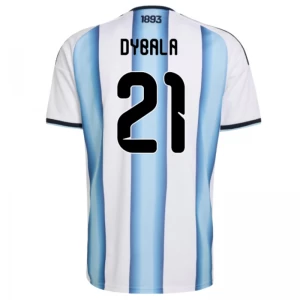 Paulo Dybala #21 Fotbalové Dresy Argentina Mistrovství Světa 2026 Domácí Dres Mužské