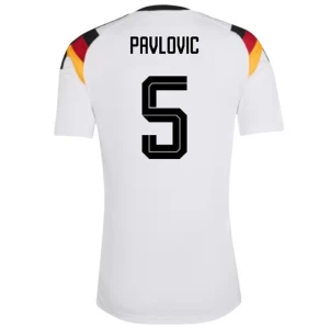 Pavlovic #5 Fotbalové Dresy Německo Mistrovství Světa 2026 Domácí Dres Mužské
