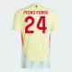 Pedro Porro #24 Fotbalové Dresy Španělsko Mistrovství Evropy 2024 Venkovní Dres Mužské
