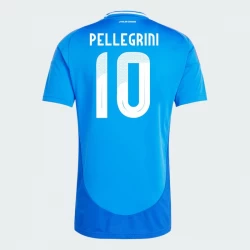 Pellegrini #10 Fotbalové Dresy Itálie Mistrovství Evropy 2024 Domácí Dres Mužské