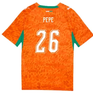 Pepe #26 Fotbalové Dresy Pobřeží Slonoviny Mistrovství Světa 2026 Domácí Dres Mužské