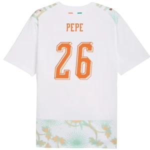 Pepe #26 Fotbalové Dresy Pobřeží Slonoviny Mistrovství Světa 2026 Venkovní Dres Mužské