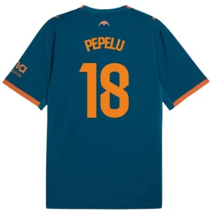 Pepelu #18 Fotbalové Dresy Valencia CF 2026-27 Venkovní Dres Mužské