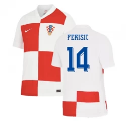Perisic #14 Fotbalové Dresy Chorvatsko Mistrovství Evropy 2024 Domácí Dres Mužské