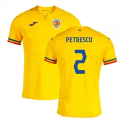 Petrescu #2 Fotbalové Dresy Rumunsko Mistrovství Evropy 2024 Domácí Dres Mužské