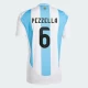 Pezzella #6 Fotbalové Dresy Argentina Copa America 2024 Domácí Dres Mužské