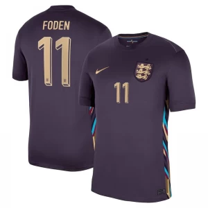 Phil Foden #11 Fotbalové Dresy Anglie Mistrovství Evropy 2024 Venkovní Dres Mužské