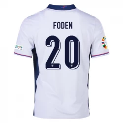 Phil Foden #20 Fotbalové Dresy Anglie Mistrovství Evropy 2024 Domácí Dres Mužské