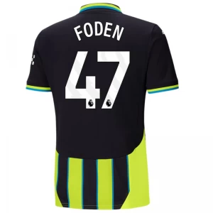 Phil Foden #47 Fotbalové Dresy Manchester City 2024-25 Venkovní Dres Mužské