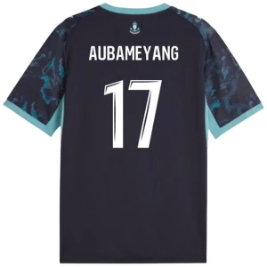 Pierre-Emerick Aubameyang #17 Fotbalové Dresy Olympique de Marseille 2026-27 Venkovní Dres Mužské