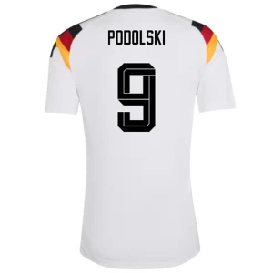 Podolski #9 Fotbalové Dresy Německo Mistrovství Světa 2026 Domácí Dres Mužské