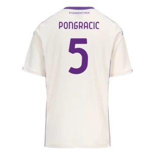 Pongracic #5 Fotbalové Dresy ACF Fiorentina 2025-26 Venkovní Dres Mužské