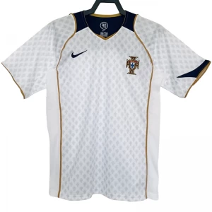 Portugalsko Retro Dres 2004 Venkovní Mužské