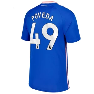 Poveda #49 Fotbalové Dresy Sunderland AFC 2025-26 Venkovní Dres Mužské