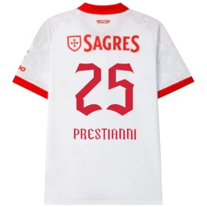 Prestianni #25 Fotbalové Dresy SL Benfica 2026-27 Venkovní Dres Mužské