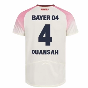 Quansah #4 Fotbalové Dresy Bayer 04 Leverkusen 2025-26 Venkovní Dres Mužské