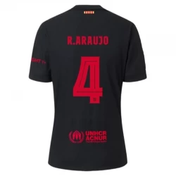 R.Araujo #4 Fotbalové Dresy FC Barcelona 2024-25 Venkovní Dres Mužské