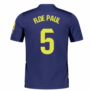 R. De Rodrigo De Paul #5 Fotbalové Dresy Atlético Madrid 2025-26 Venkovní Dres Mužské