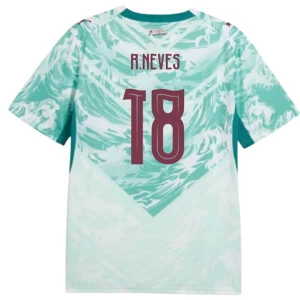 R. Neves #18 Fotbalové Dresy Portugalsko Mistrovství Světa 2026 Venkovní Dres Mužské