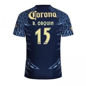 R. ORQUIN #15 Fotbalové Dresy Club América 2025-26 Venkovní Dres Mužské